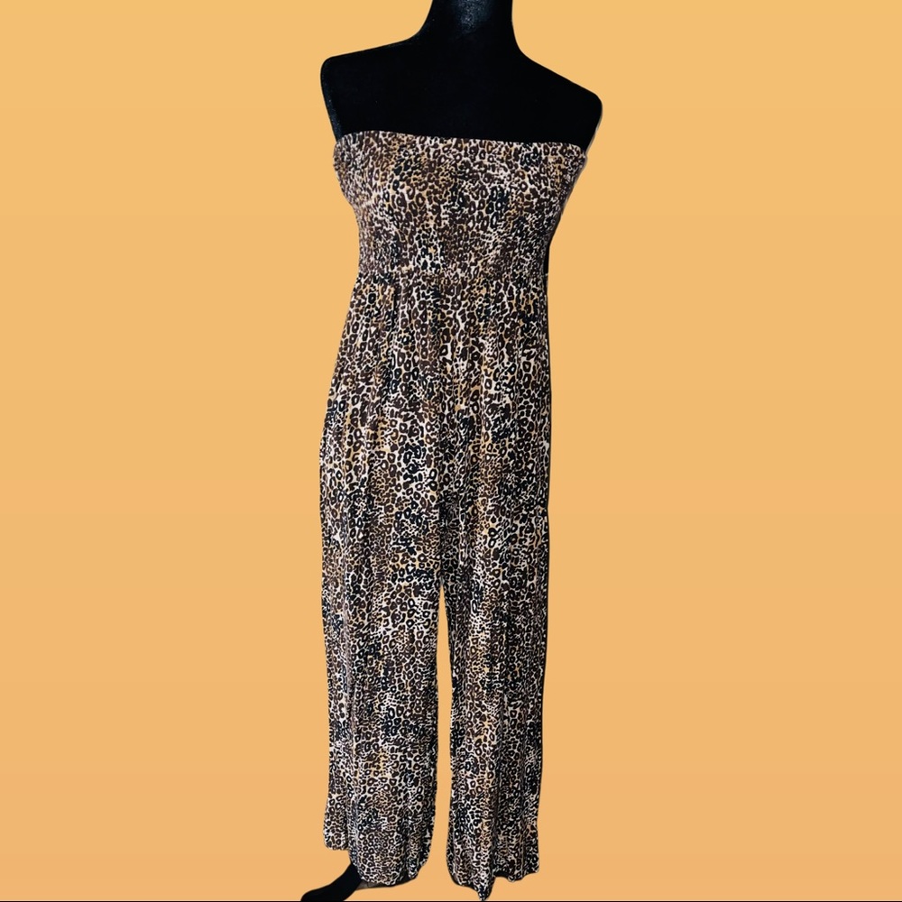 Leopard print Romper